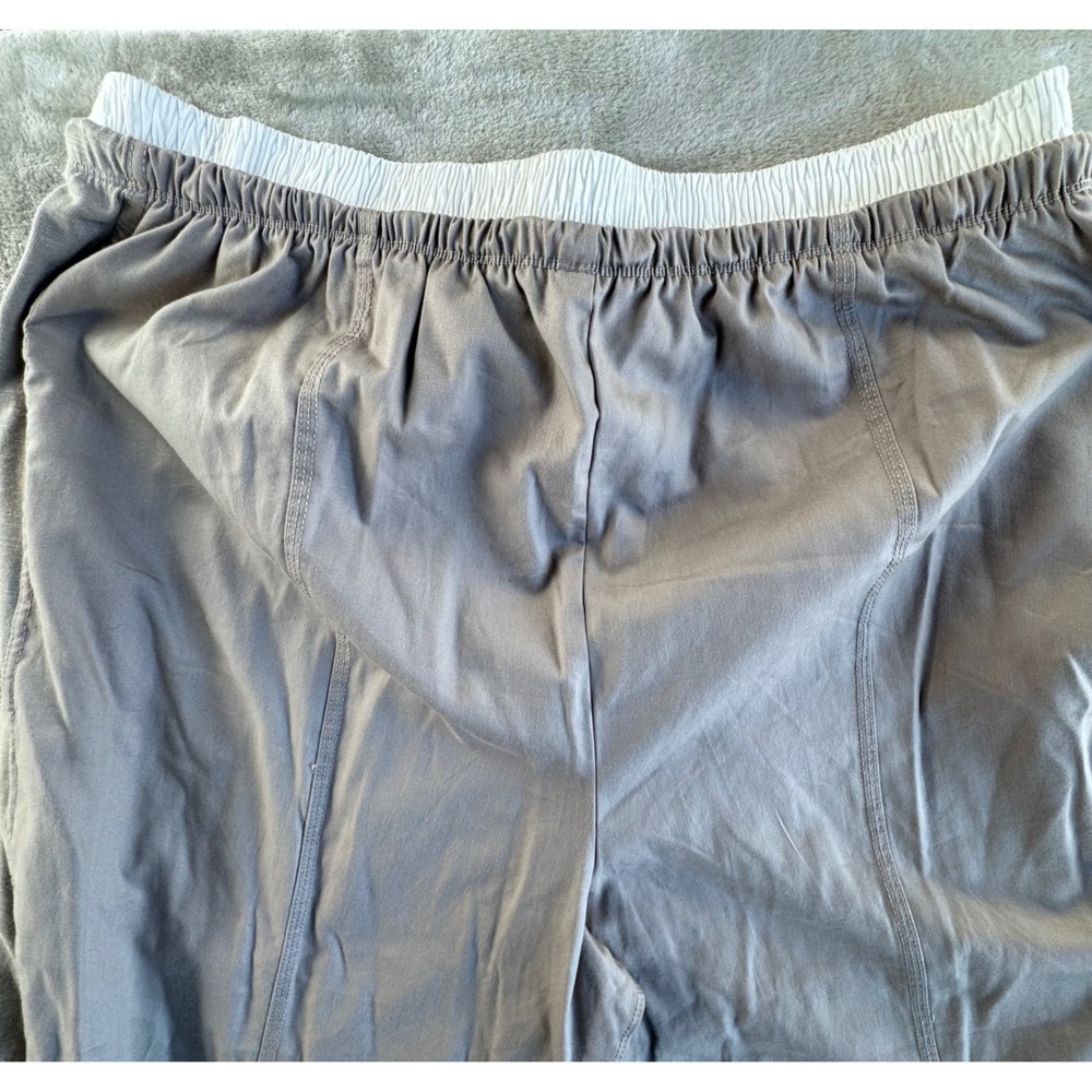 Anthropologie Daily Practice Jogger Pants Womens XL Tan Baggy Wide Athleisure - Picture 13 of 14